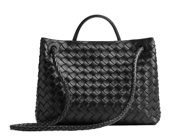 Lookbook ボッテガヴェネタ ミディアム アンディアーモ ブラック
