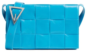 Bottega Veneta Medium Cassette Intrecciato Crossbody Bag Pool Bottega Veneta Medium Cassette Intrecciato Crossbody Bag Pool