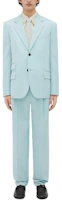 Bottega Veneta Mint Green Solid Button-Up Long Sleeve Jacket 744612V4C201801 Bottega Veneta Mint Green Solid Button-Up Long Sleeve Jacket 744612V4C201801