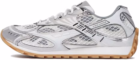 Bottega Veneta Orbit Silver White 741357V2X401425 Bottega Veneta Orbit Silver White 741357V2X401425