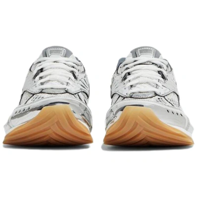 Bottega Veneta Orbit Silver White