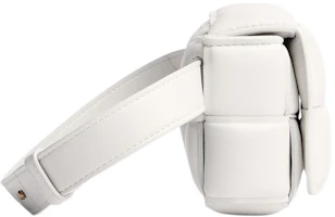 Order Bottega Veneta白色Intreccio編織填充帶包