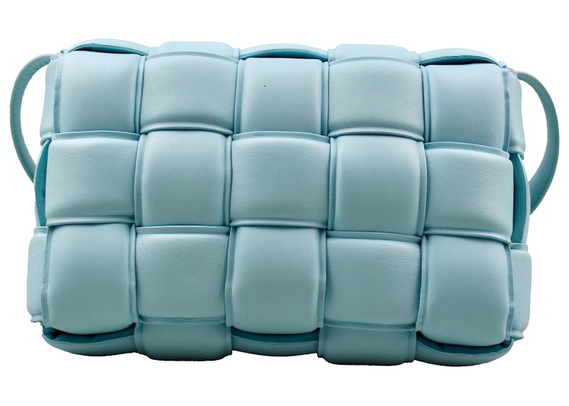 Order Bottega Veneta Padded Cassette Azul Claro