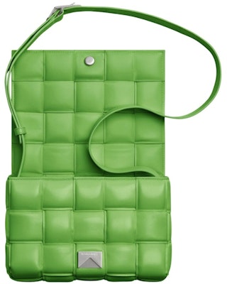 Bolso Cruzado Bottega Veneta Padded Intreccio Cassette Verde Ácido Order Bolso Cruzado Bottega Veneta Padded Intreccio Cassette Verde Ácido