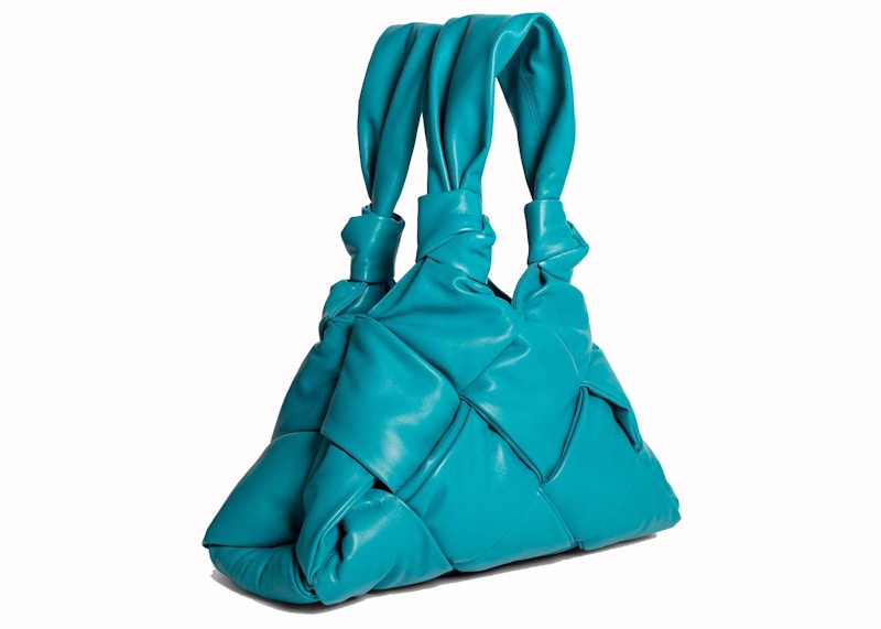 Order 寶緹嘉藍色墊肩手袋