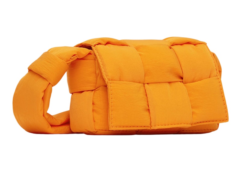 Order Bottega Veneta Padded Tech Cassette Naranja Mandarina