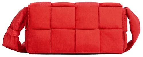Bottega Veneta Padded Tech Cassette Tomato Bottega Veneta Padded Tech Cassette Tomato