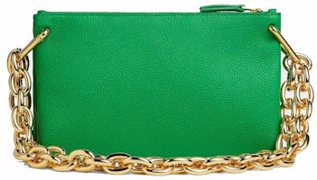 Bottega Veneta Parakeet Chain Pouch Green Bottega Veneta Parakeet Chain Pouch Green