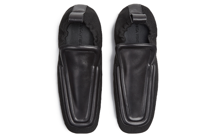 Bottega Veneta Plank 'Black Leather and Tech Fabric Loafer' 圖 3