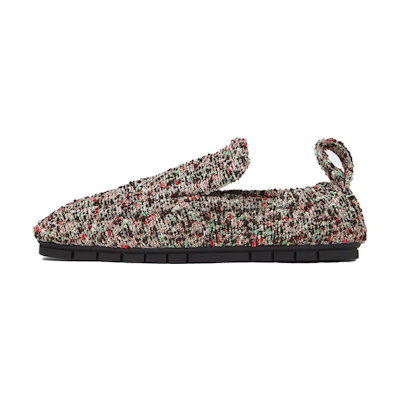 Bottega Veneta Plank Berry 'Granola Tweed Loafer Black'