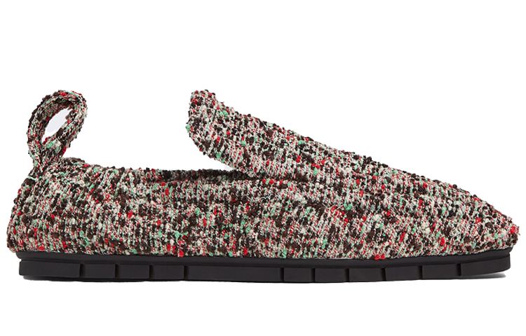 Bottega Veneta Plank Berry 'Granola Tweed Loafer Black' 圖 2
