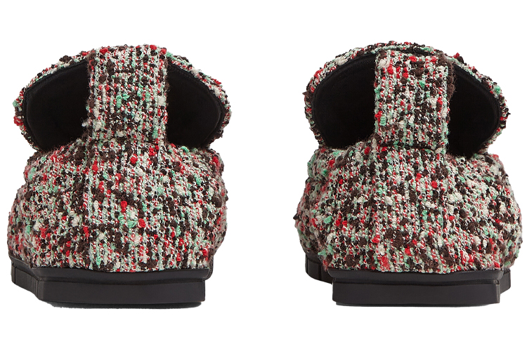 Bottega Veneta Plank Berry 'Granola Tweed Loafer Black' 圖 5