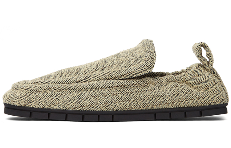 Bottega Veneta Plank Herringbone 'Black Beige'