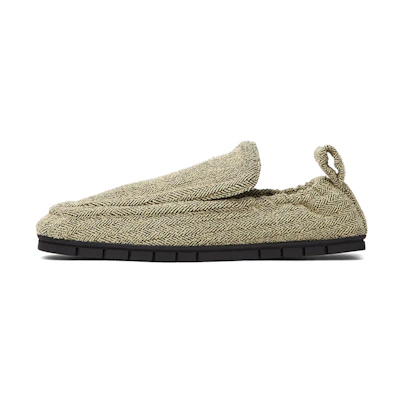 Bottega Veneta Plank Herringbone 'Black Beige'