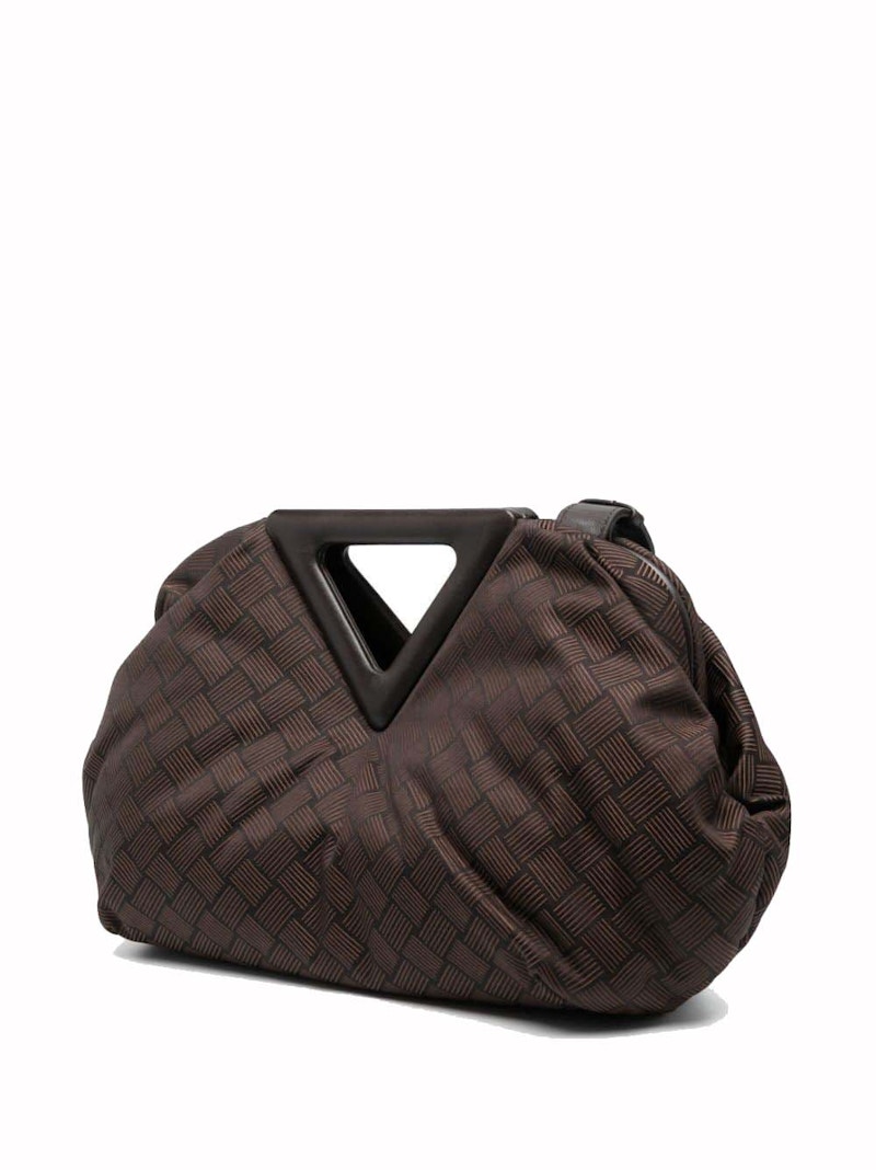 Order Bottega Veneta Beg Tangan 2 Gaya "Point Triangle Handle" Fondant