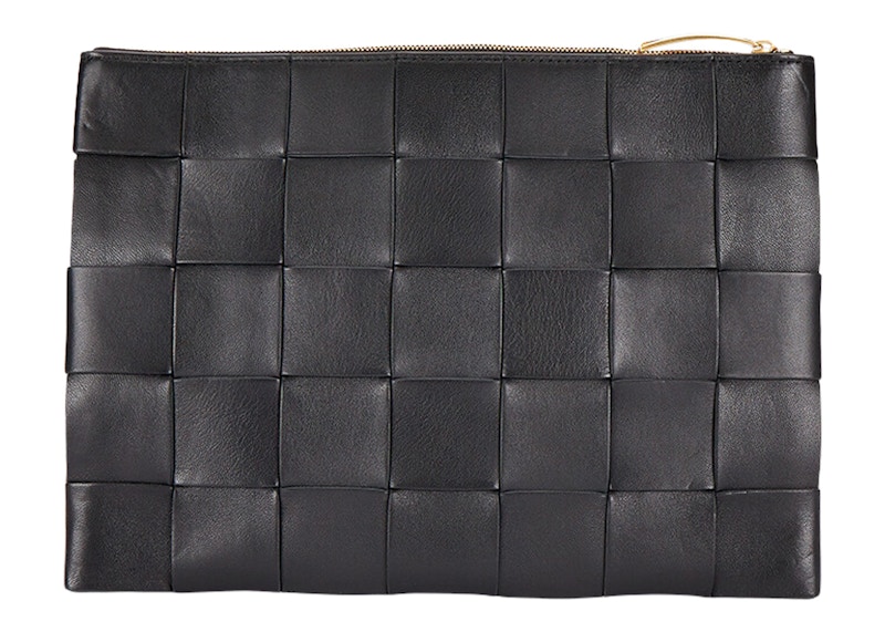 Bottega Veneta Pouch Medium Intreccio Black 圖 2