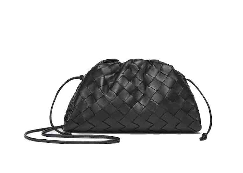 Bottega Veneta Pouch Mini Intrecciato Black