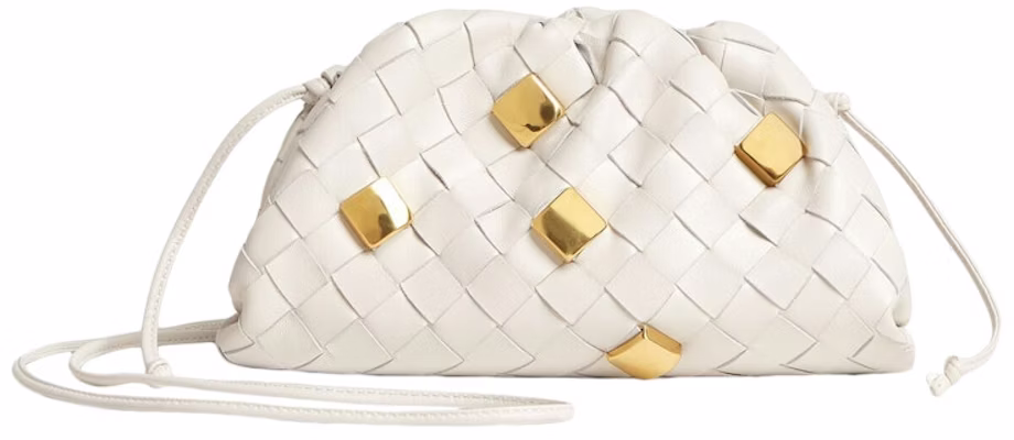 葆蝶家 小号金属装饰粉笔色手拿包 Buy 葆蝶家 小号金属装饰粉笔色手拿包