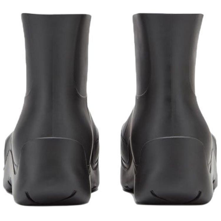 Details for 葆蝶家 Bottega Veneta Puddle 经典男款黑色橡胶短靴