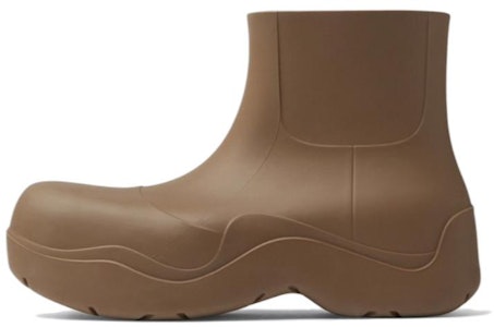 Bottega Veneta葆蝶家 Puddle 雨靴 厚底百搭 短靴 男款 棕色 Buy Bottega Veneta葆蝶家 Puddle 雨靴 厚底百搭 短靴 男款 棕色