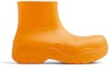 Order Bottega Veneta 葆蝶家 女款橘色橡膠短靴