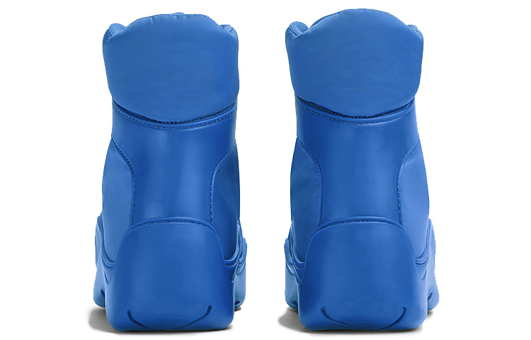 Purchase Bottega Veneta葆蝶家 Puddle 圓頭繫帶時尚 短靴 男款 藍色