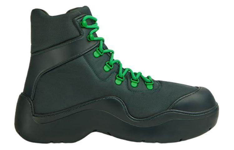 Bottega Veneta Puddle Bomber 'Dark Green Tech Fabric' 圖 2