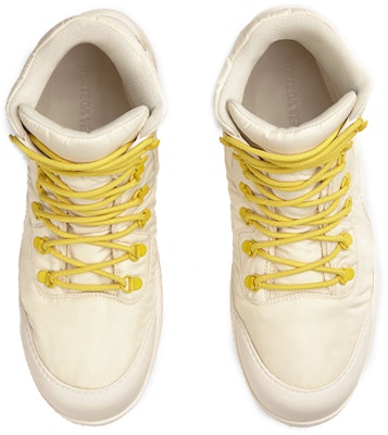 Bottega Veneta 葆蝶家 科技布料系帶工裝短靴 白色 Shop Bottega Veneta 葆蝶家 科技布料系帶工裝短靴 白色