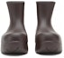 Lookbook Bottega Veneta Puddle Boot 'Coffee Brown' 640043V00P02113