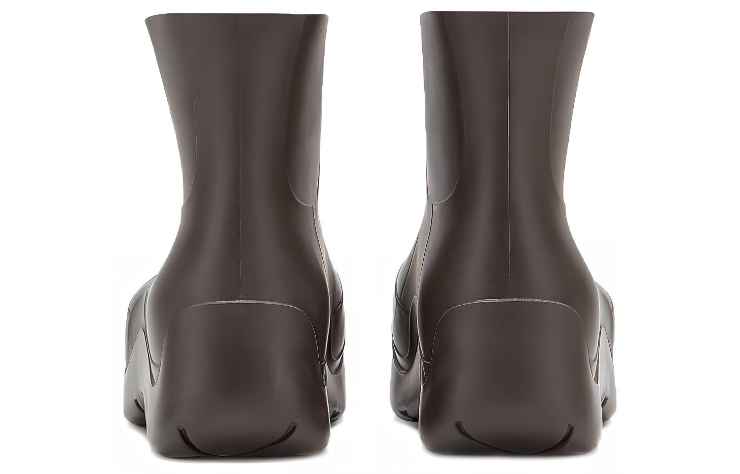 Shop Bottega Veneta Puddle Boot 'Coffee Brown' 640043V00P02113