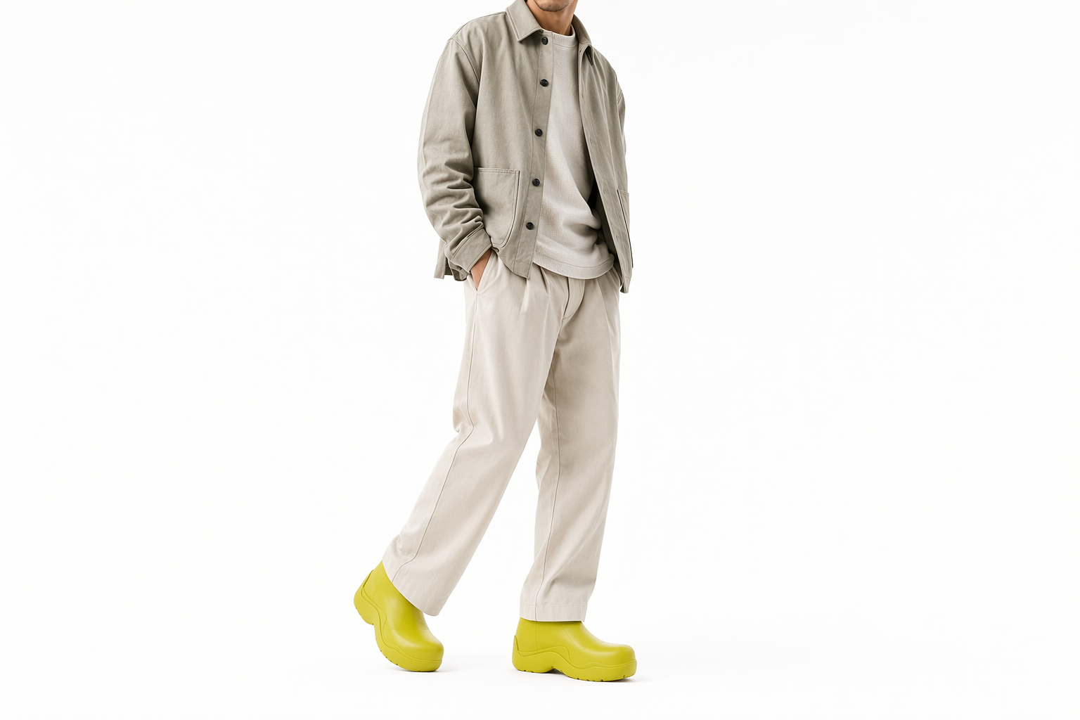 Order Bottega Veneta Puddle Boot 'Fluorescent Green' 640043V00P07275