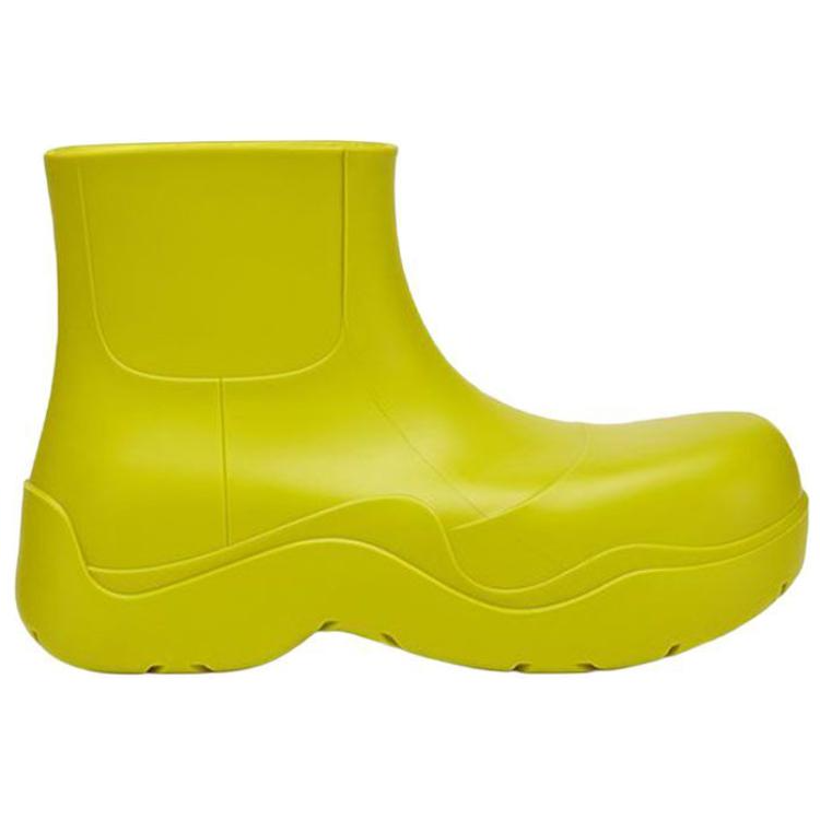 Lookbook Bottega Veneta Puddle Boot 'Fluorescent Green' 640043V00P07275