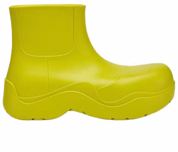 Lookbook Bottega Veneta Puddle Boot 'Fluorescent Green' 640043V00P07275