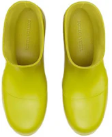 Shop Bottega Veneta Puddle Boot 'Fluorescent Green' 640043V00P07275
