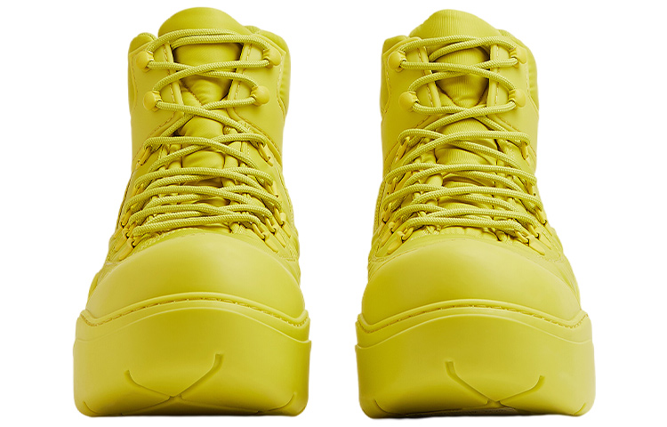 Bottega Veneta Puddle Boot 'Yellow Knit' 圖 2