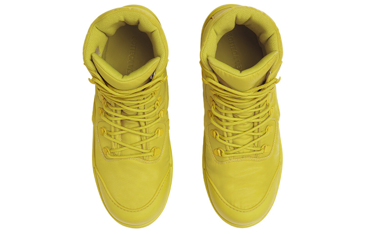 Bottega Veneta Puddle Boot 'Yellow Knit' 圖 3