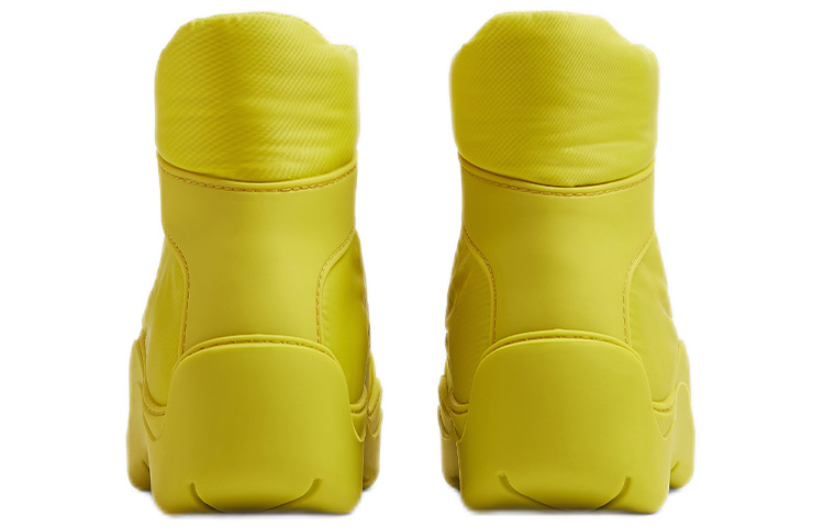 Bottega Veneta Puddle Boot 'Yellow Knit' 圖 4