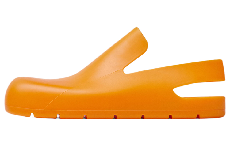 Bottega Veneta Puddle Orange Fashion Comfortable Slip-On Slides 658767V00P07593
