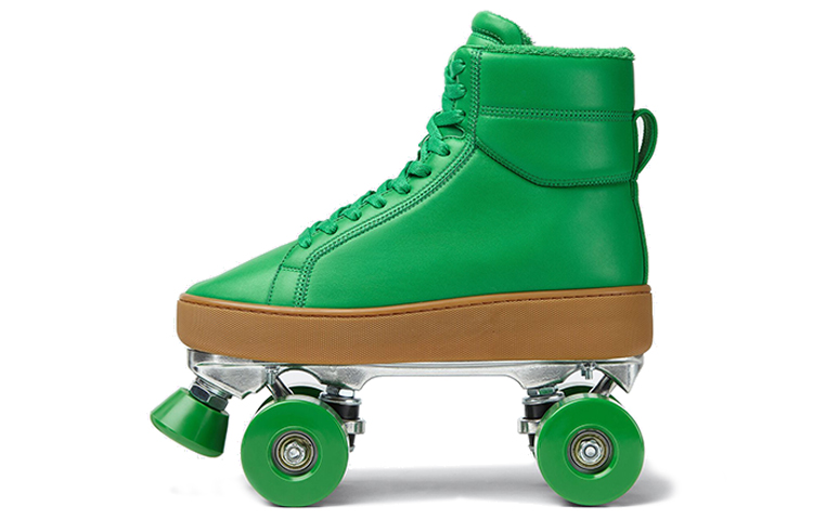 Bottega Veneta Quilt Rollers 'Green'