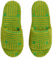 Shop Bottega Veneta Resort Sponge Slide ''Parakeet Kiwi'' Sandaal 660245-V1MY0-7072