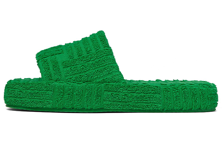 Bottega Veneta Resort Sponge Slide Grass 660245V0VW03730