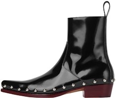 Bottega Veneta Ripley 'Studded Black Leather Zip' 730249V2RV01118 Bottega Veneta Ripley 'Studded Black Leather Zip' 730249V2RV01118