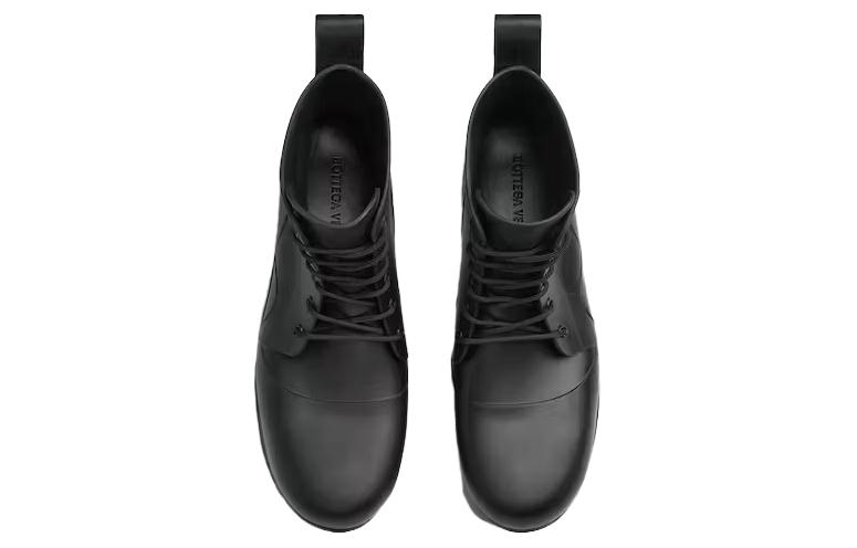 Bottega Veneta Rubber Chelsea Boot 'Black Fashion Strap' 圖 5