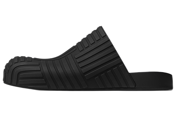 Buy ボッテガ・ヴェネタ ラバークロッグ (黒) 690104-V1O60-1000