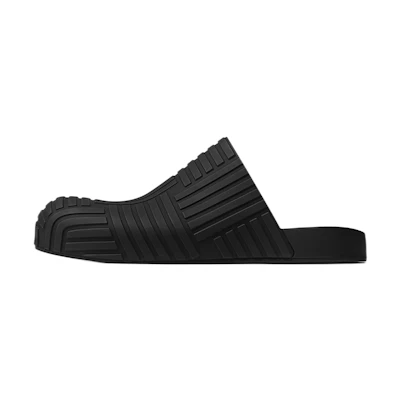 Bottega Veneta Rubber Clog Slide 'Black'