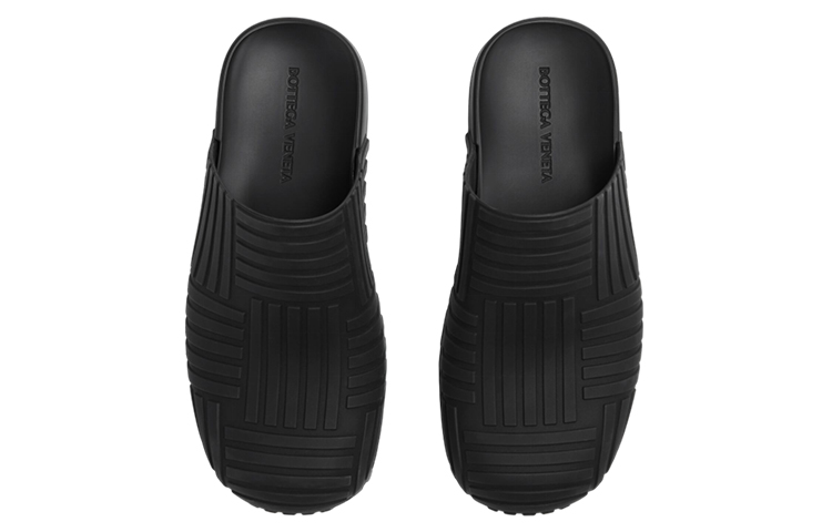 Lookbook ボッテガ・ヴェネタ ラバークロッグ (黒) 690104-V1O60-1000