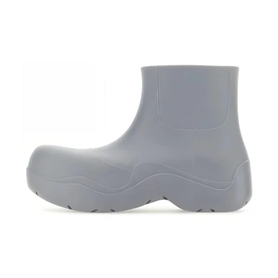 Bottega Veneta Rubber Toe Cap Chunky Boots 'Grey'