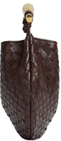Order Bottega Veneta Sardine Intrecciato 小款巧克力色手提包