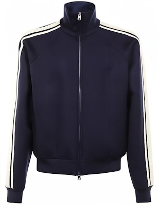 Chaqueta Azul Marino de Cuello Alto con Rayas Laterales Bottega Veneta 717363V2CA04140 Buy Chaqueta Azul Marino de Cuello Alto con Rayas Laterales Bottega Veneta 717363V2CA04140