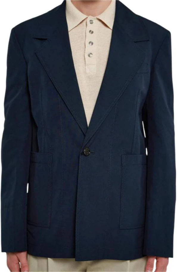 bottega-veneta-single-button-solid-long-sleeve-casual-jacket-blue-743821-v2-bl-04140